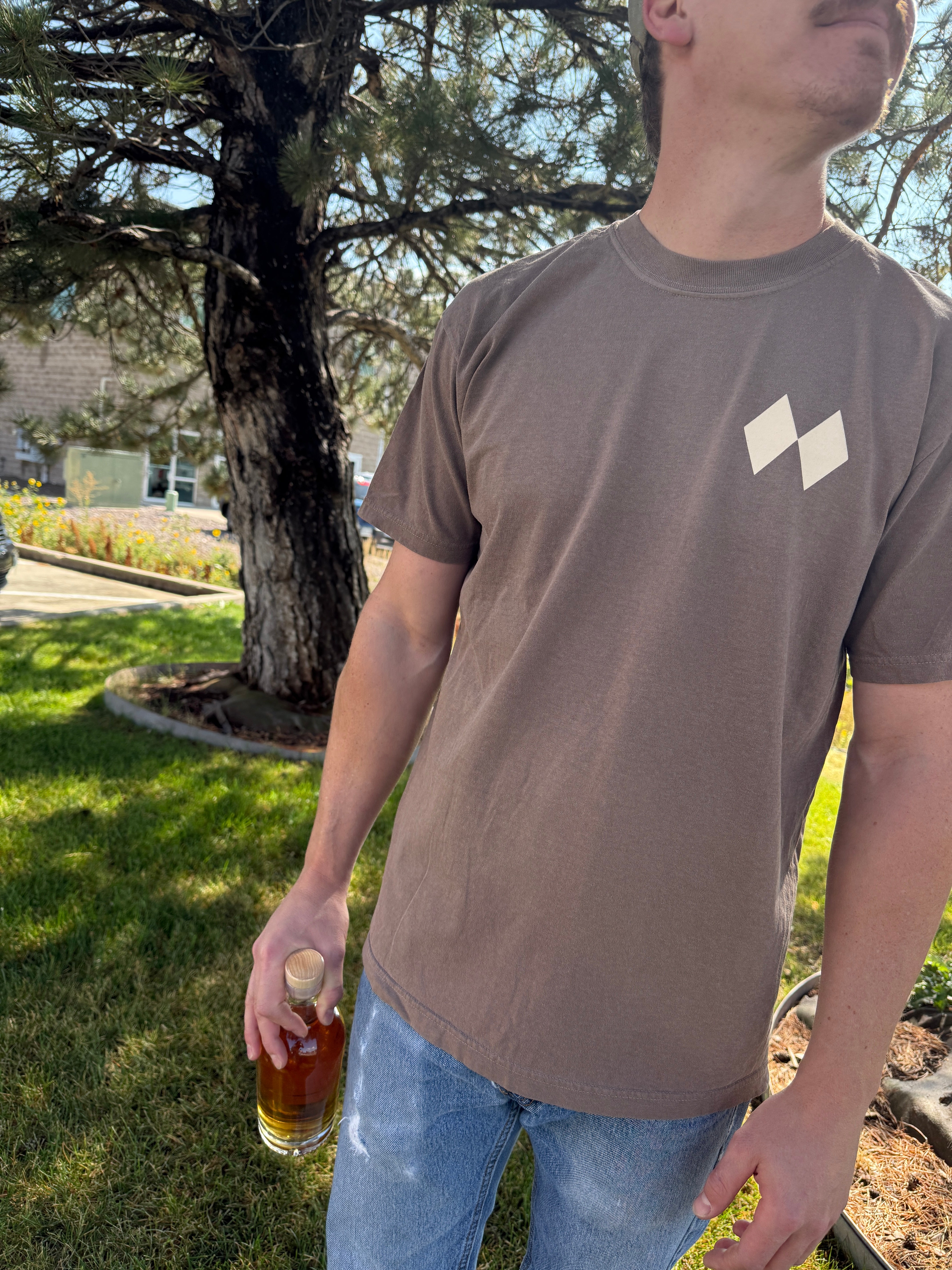 Downslope Distilling Aprés Ski Crew Tee